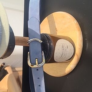 Vintage blue 80's belt